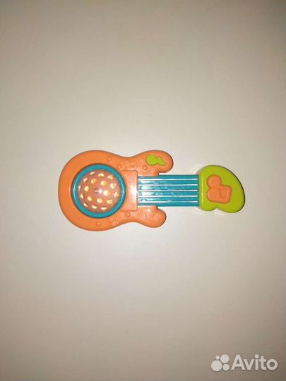 Гитара светящаяся звуковая игрушка