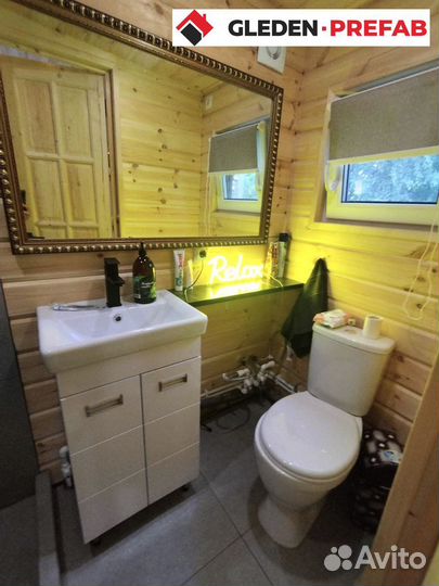 Модульный дом с отделкой для глэмпинга