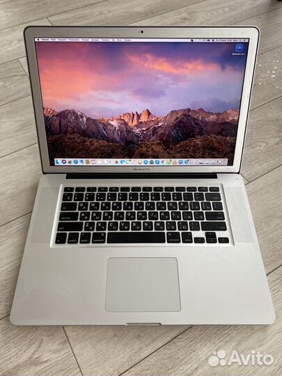Macbook pro 8,2. Early 2011, Intel Core i7