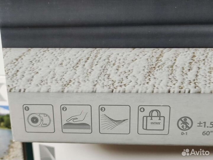 Матрас надувной высота 42 см