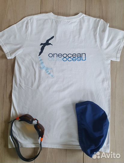 Футболка спортивная унисекс S хлопок 100%