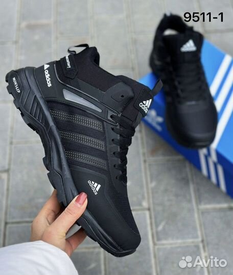 Мужские зимние кроссовки с мехом adidas 41-46 р