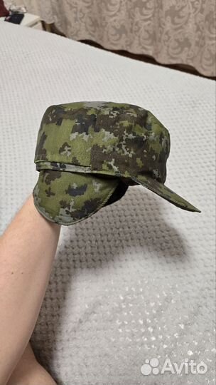 Кепка утепленная комуфлированная