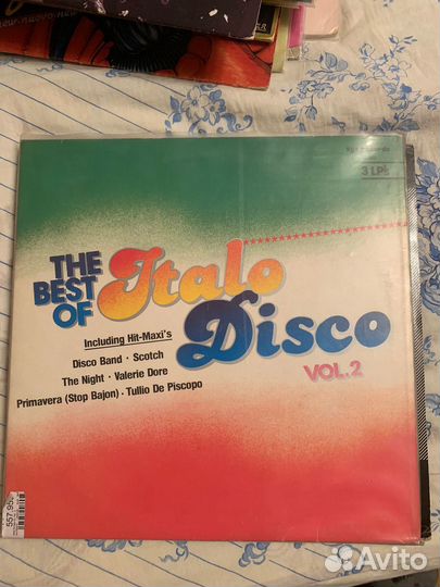 The Best of Italo Disco hits коллекция винила