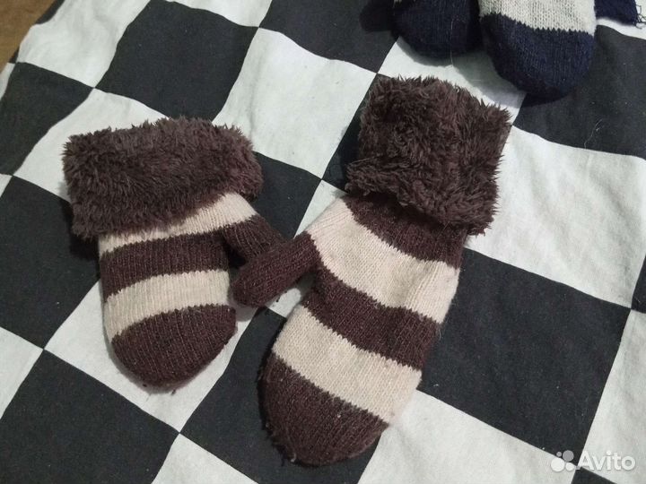 Шапка и варежки