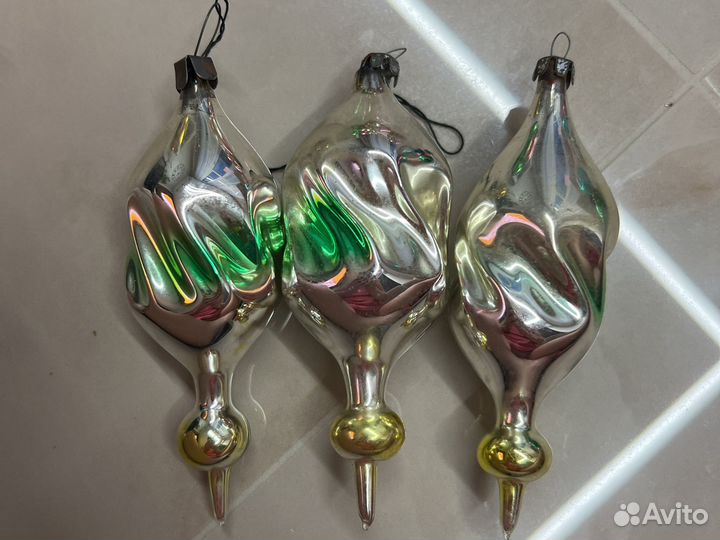 Елочные игрушки СССР