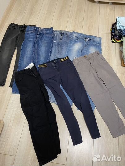 Вещи пакетом на мальчика размер 140-152