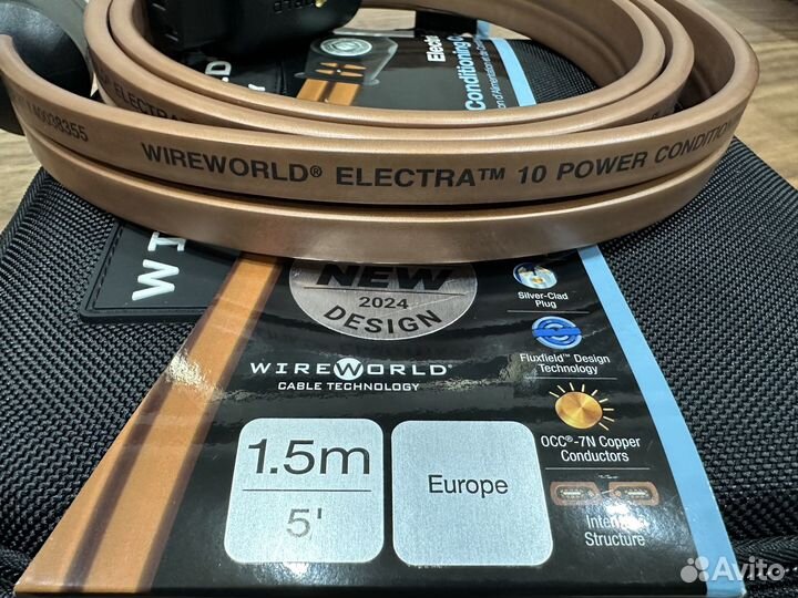 Кабель Wireworld Electra 10 Power Cord 1.5m