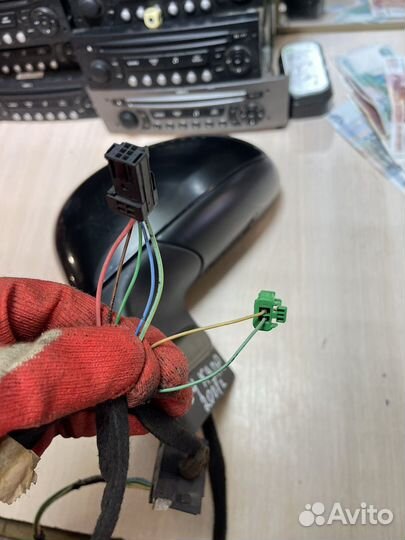 Зеркало левое citroen c4