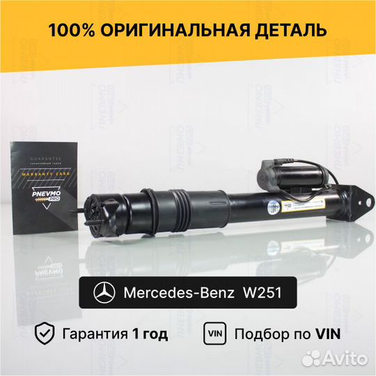 Амортизатор для Mercedes-Benz R-класс W251 задний