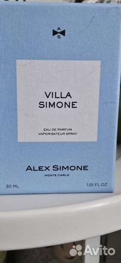 Парфюм,оригинал Alex Simone Villa Simone