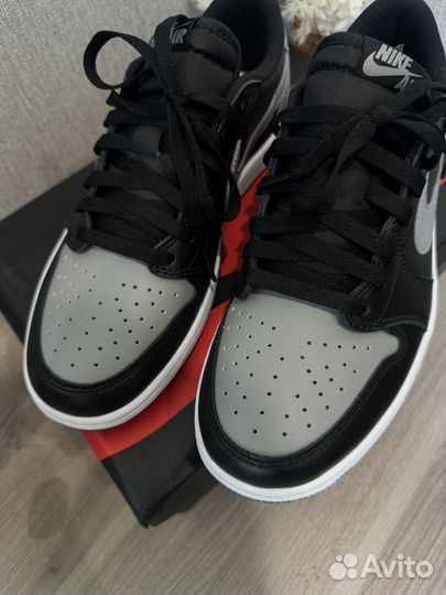 Кроссовки Air Jordan 1 Low GS shadow gray