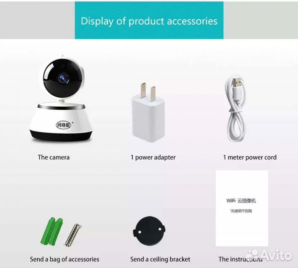 Домашняя видеокамера wifi
