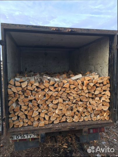 Дрова березовые колотые