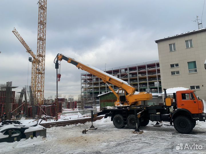 Аренда ямобура на базе Камаз от собственника