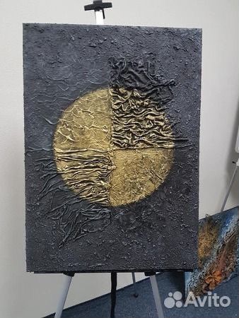 Интерьерная картина текстурная