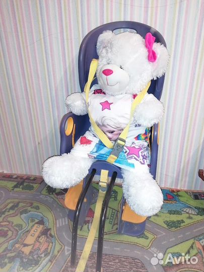 Детское кресло на велосипедное сиденье