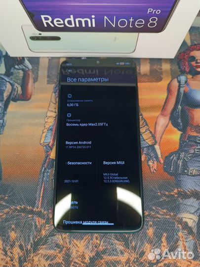 Xiaomi Redmi Note 8 Pro, 6/128 ГБ