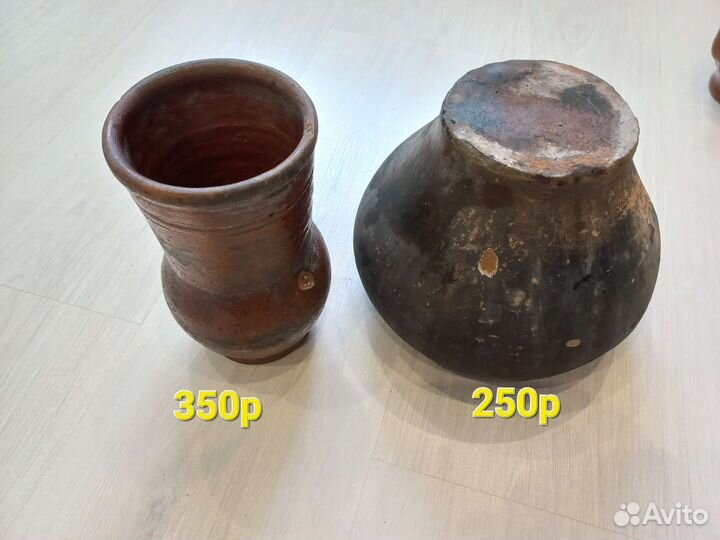 Керамика СССР. Винтажная глинянная посуда