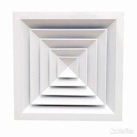 Решетка с клапаном регулировки расхода воздуха