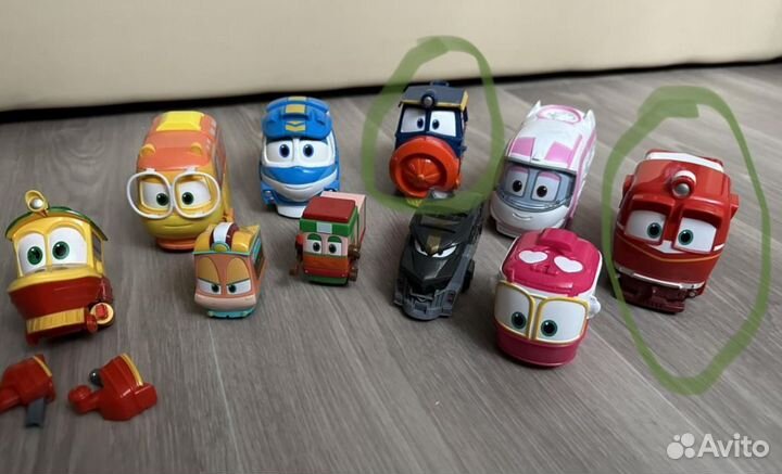 Игрушки роботы поезда