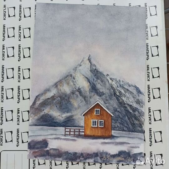 Картины акварель