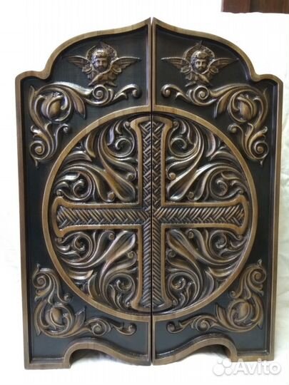 Резная икона