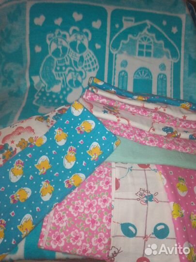 Пеленки детские новые байковое одеяло
