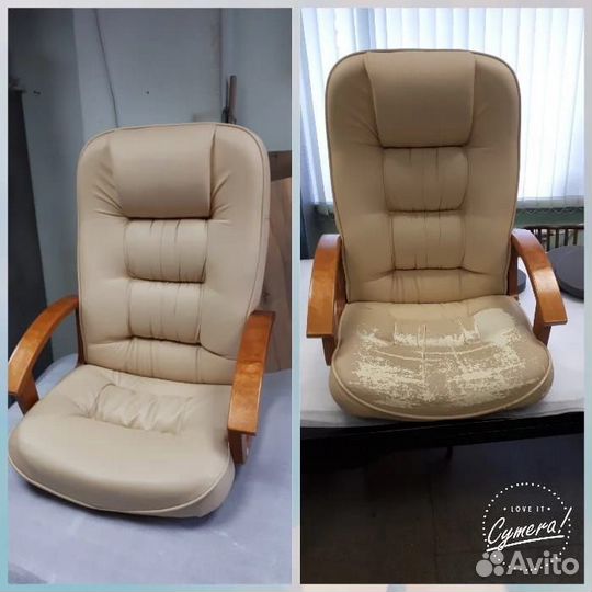 Реставрация перетяжка мебели