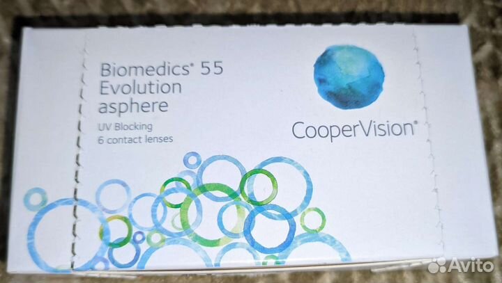 Линзы контактные biomedics -4.25, 8.9