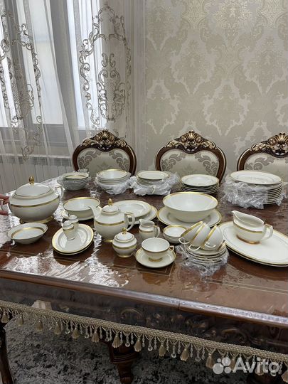 Обеденный+чайный сервиз Немецкой фирмы фалкен