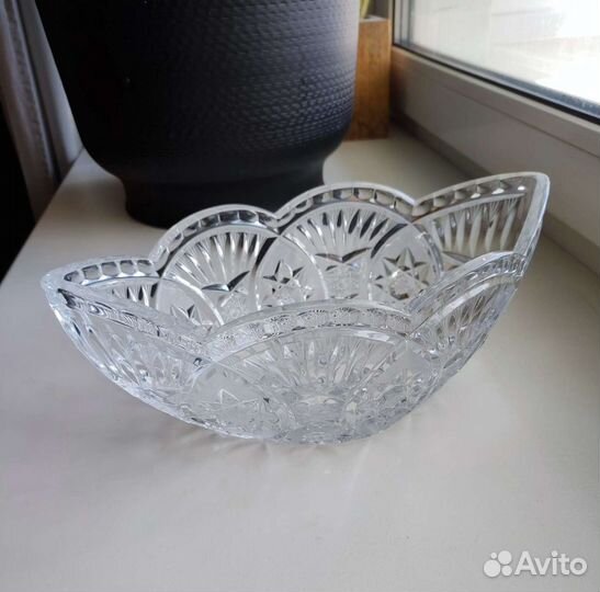 Ваза хрустальная СССР