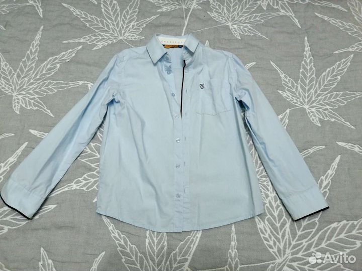 Школьные рубашки для мальчиков 134-140 см