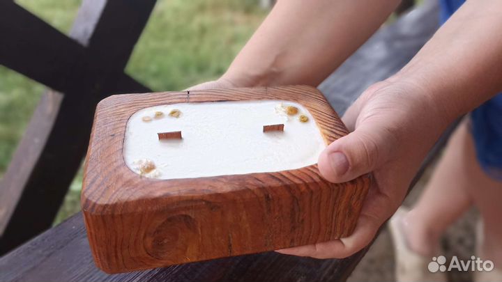 Ароматическая свеча ручной работы