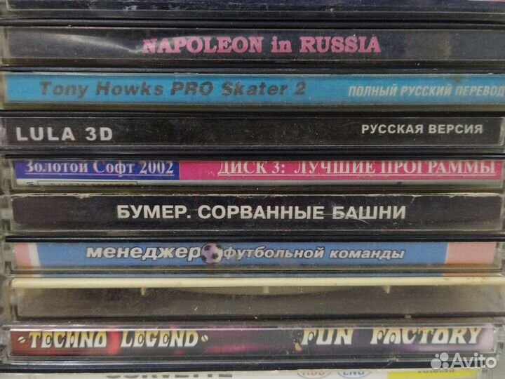 Компьютерные игры диски PC CD video DVD
