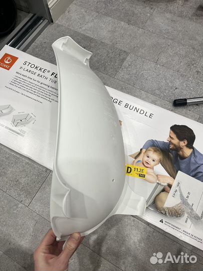 Вставка горка flexi bath Stokke новая