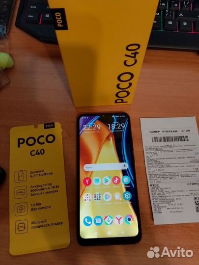 Poco С40 На гарантии