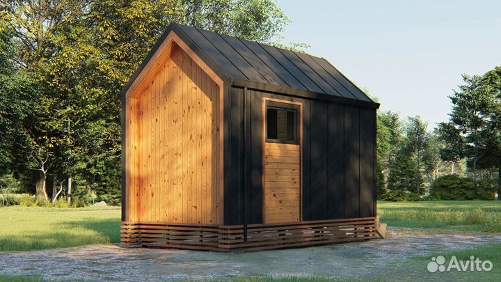 Каркасная баня