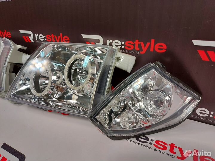 Фары Toyota Land Cruiser Prado 95 LED Светлые