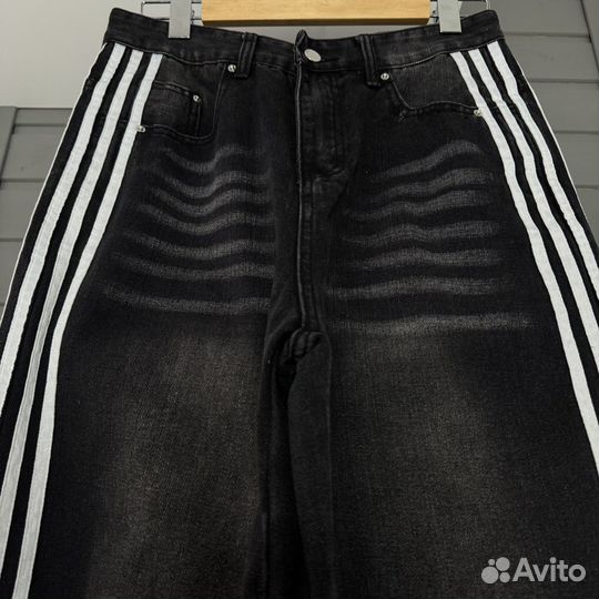 Джинсы Yorisport balenciaga adidas y2k type