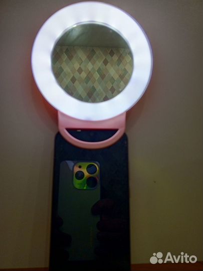 Кольцевая лампа для съемки видео на телефон RGB