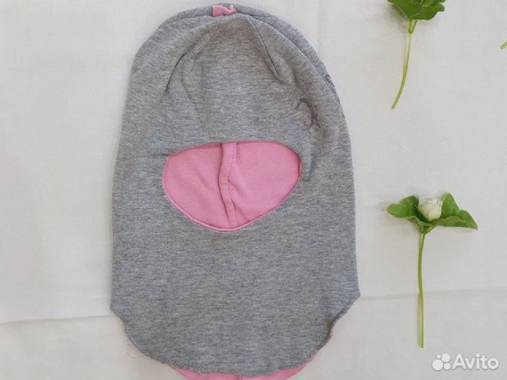 Шапка шлем осенняя Поляярик для девочки 46-48