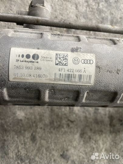 Рулевая рейка ауди a6c6 Quattro