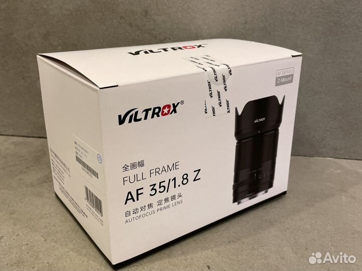 Viltrox AF 35mm F1.8 Z-mount Новый-Гарантия