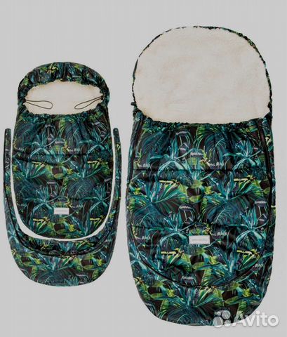 Зимний конверт на выписку/в коляску Amarobaby