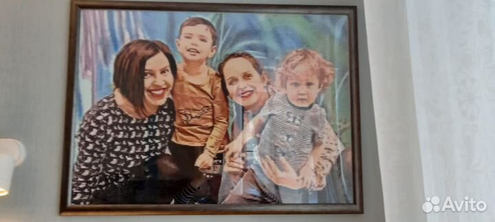 Алмазная мозаика по фото - производство