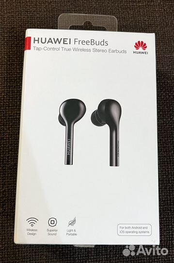 Беспроводные наушники huawei freebuds