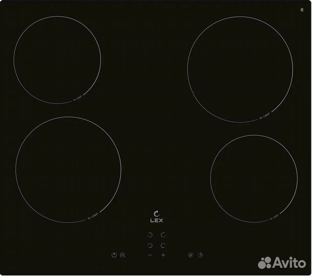 Варочная поверхность Lex EVH 640B BL черный