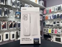 Набор для iPhone 15 Pro Uniq Bundle 360 Clear