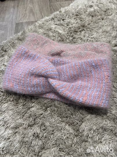 Вязанные повязки на голову